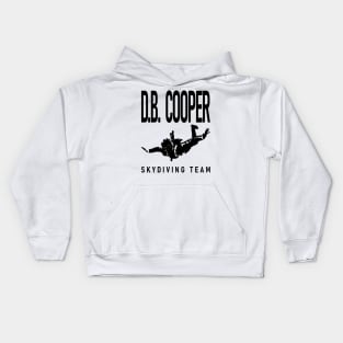 skydiving team db cooper Kids Hoodie